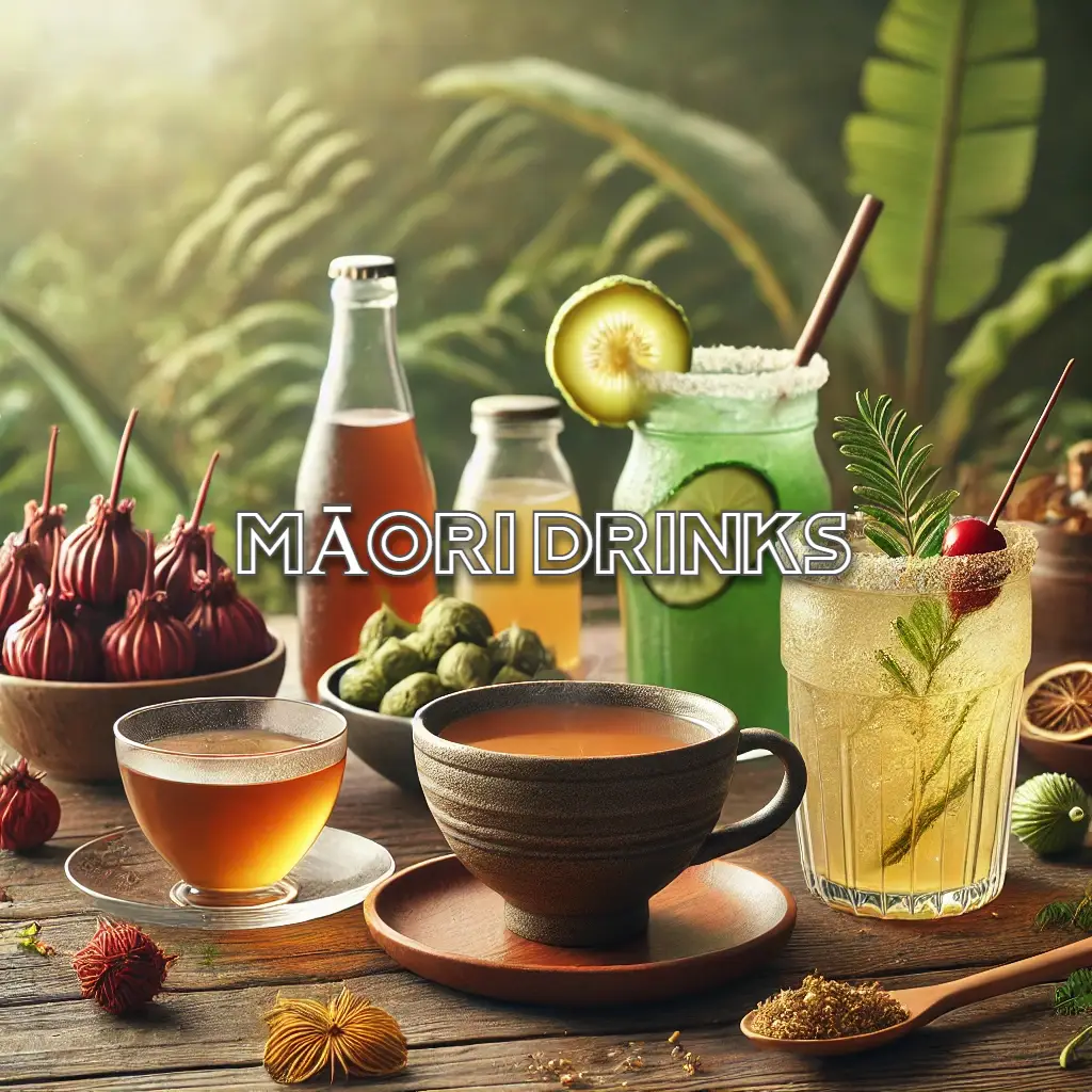 modern Māori drinks, featuring kawakawa tea and Māori-inspired beverage