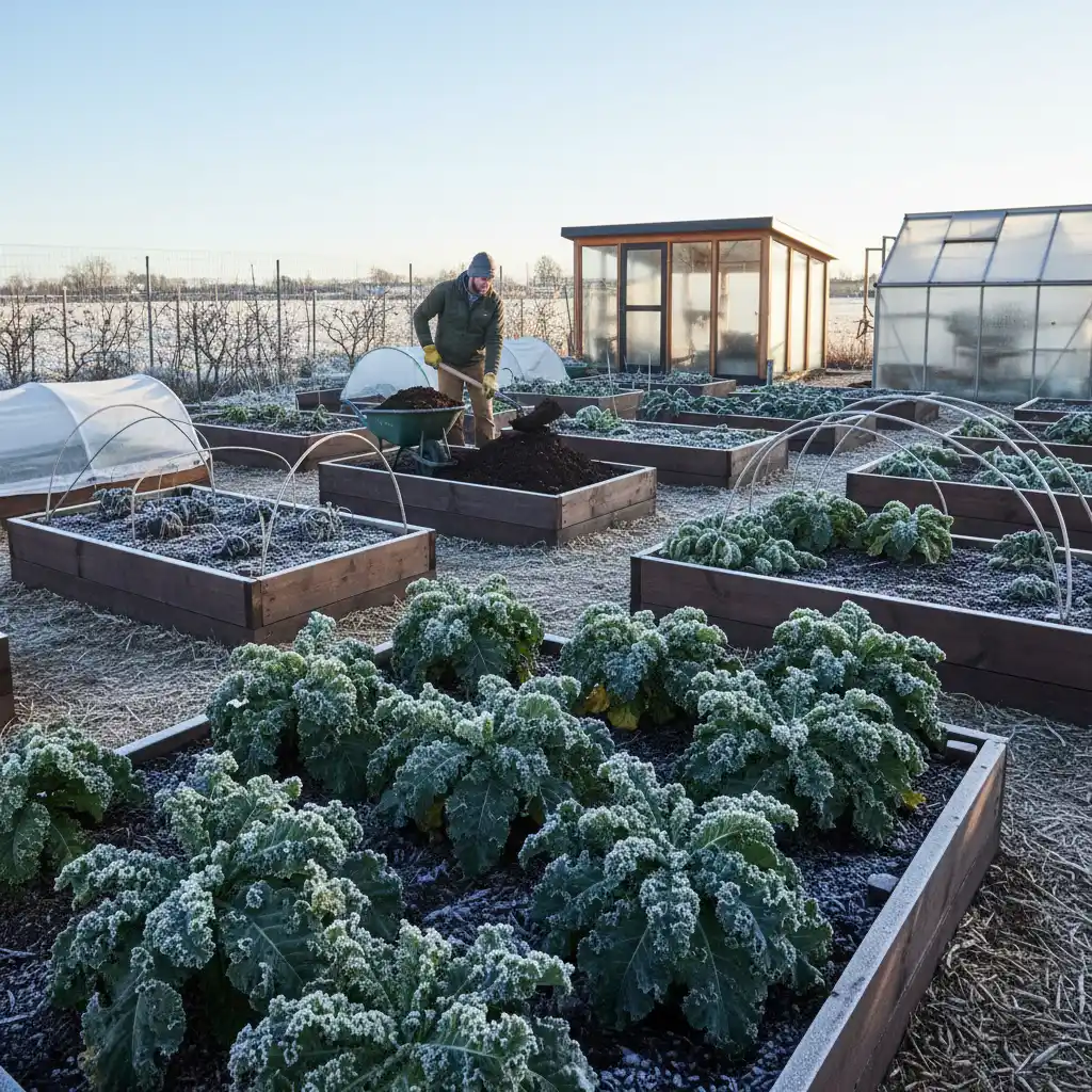 Winter gardening and soil preparation during Matariki