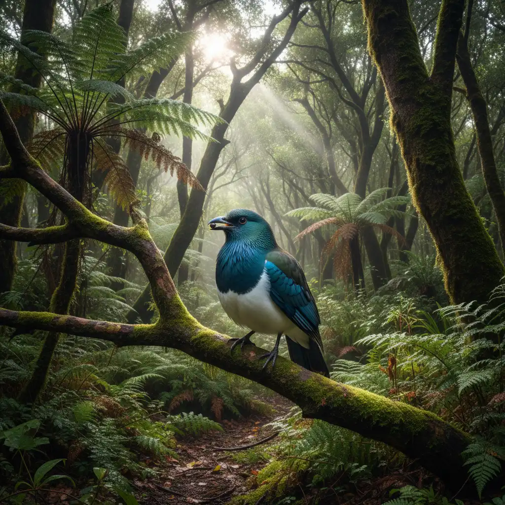 Tupu-ā-rangi representing forest abundance