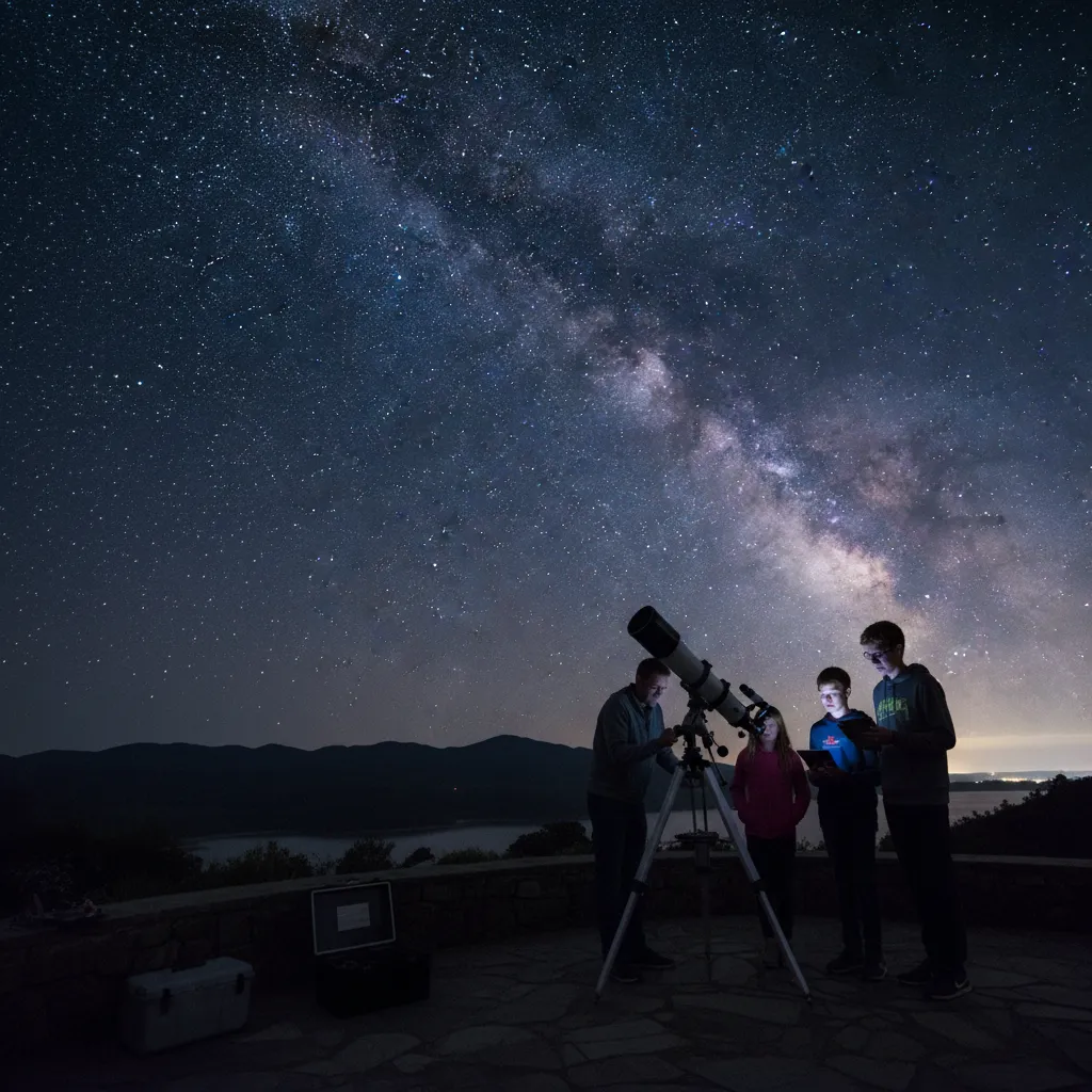 Stargazing in Dunedin during Matariki