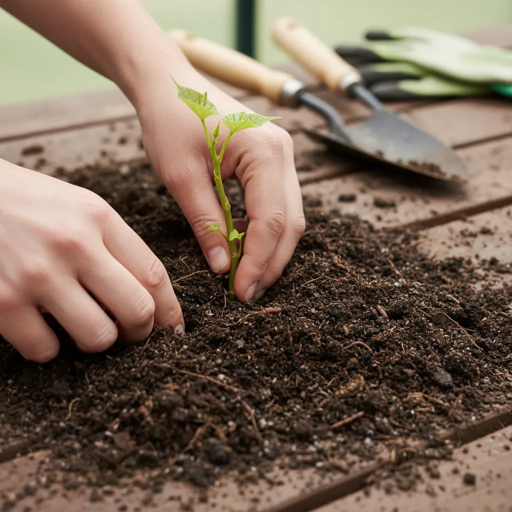 Planting kumara according to the Maramataka