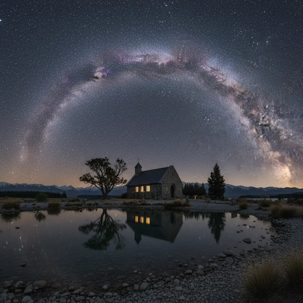 Church of the Good Shepherd Tekapo Stargazing