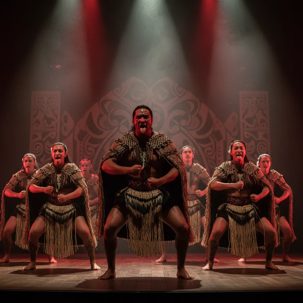 Kapa Haka cultural performance during Matariki