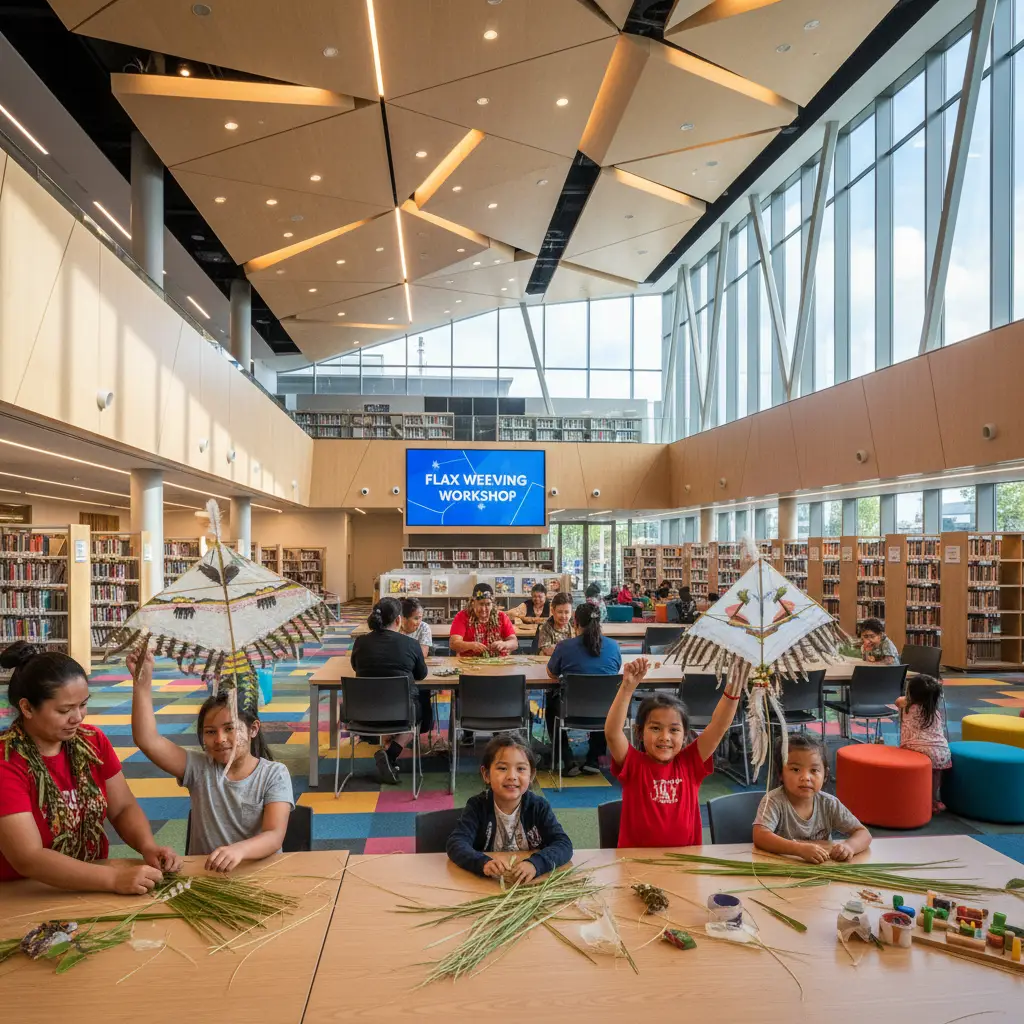 Matariki craft workshop at Tūranga Library