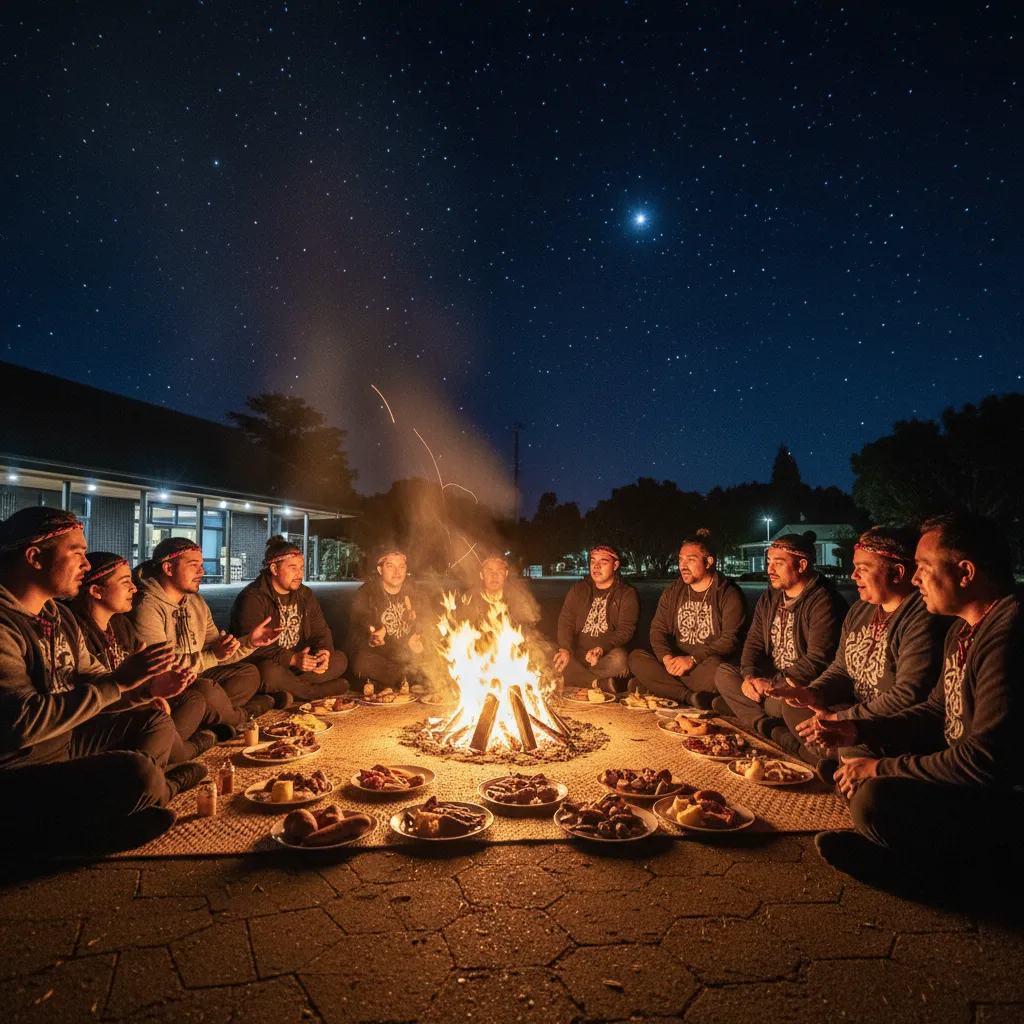 Community gathering for Puanga celebrations