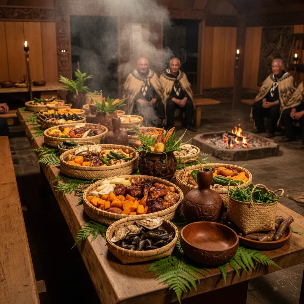 Traditional Matariki feast