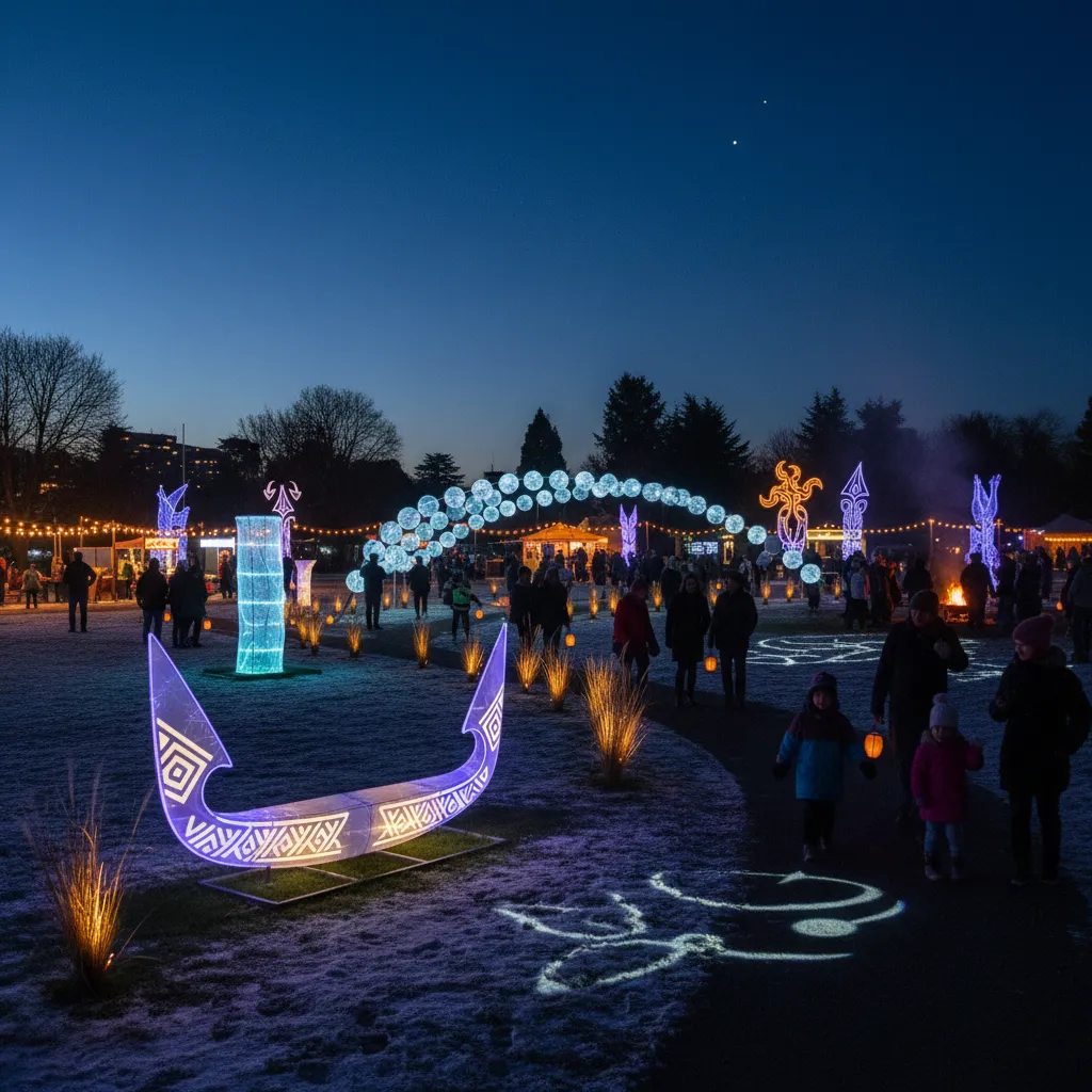 Matariki light festival and community gathering