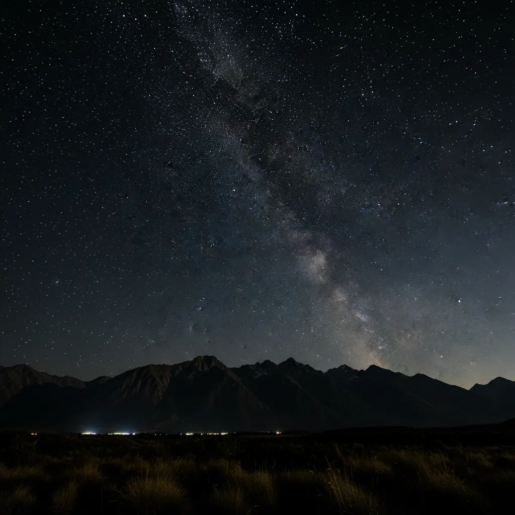 The Matariki star cluster in the night sky