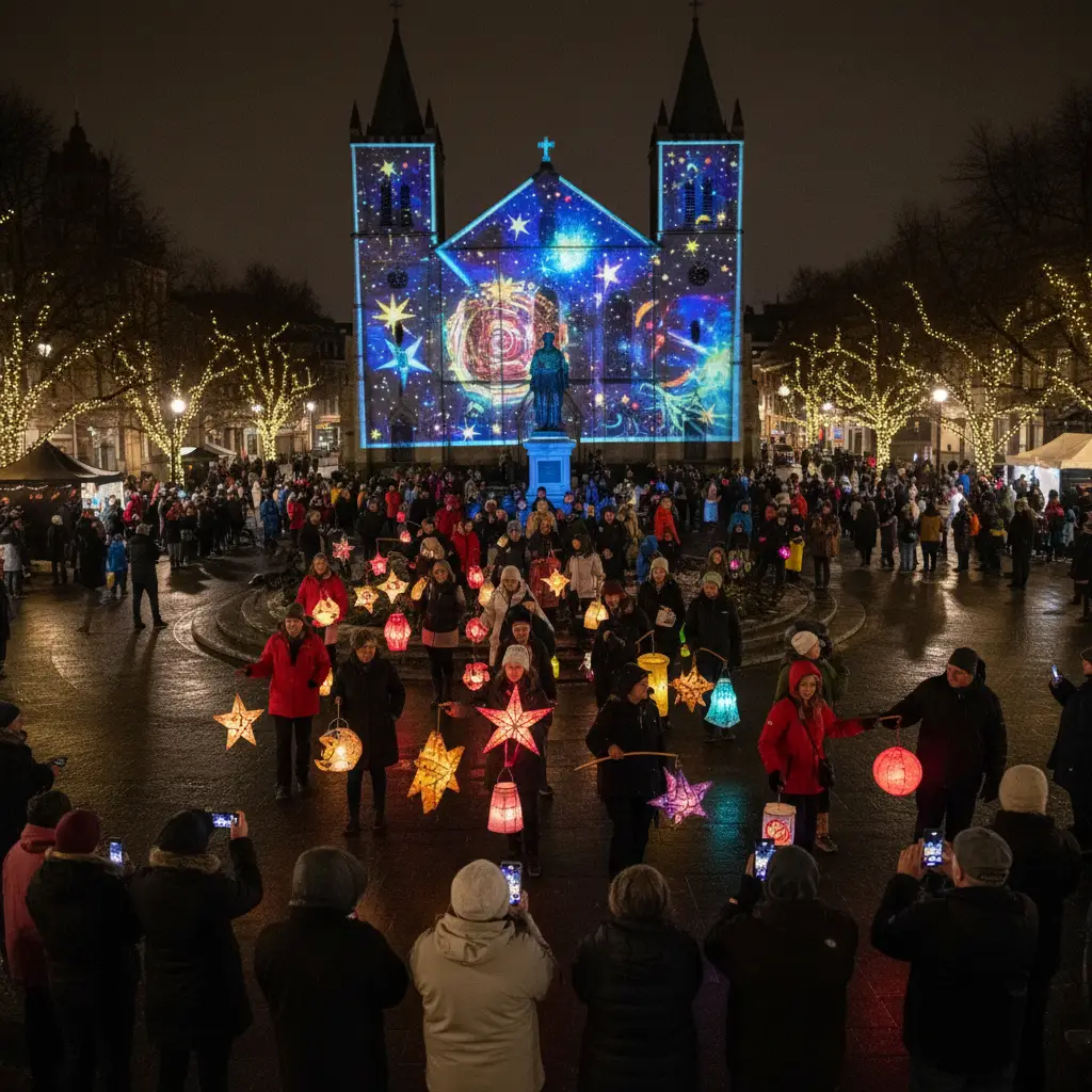 Dunedin Puaka Matariki Festival celebrations in the Octagon