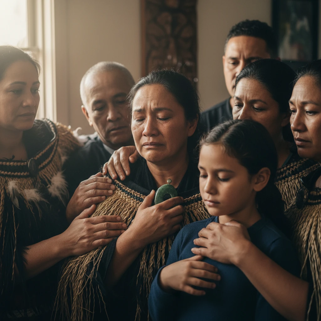 Whanau grieving and supporting each other during Matariki