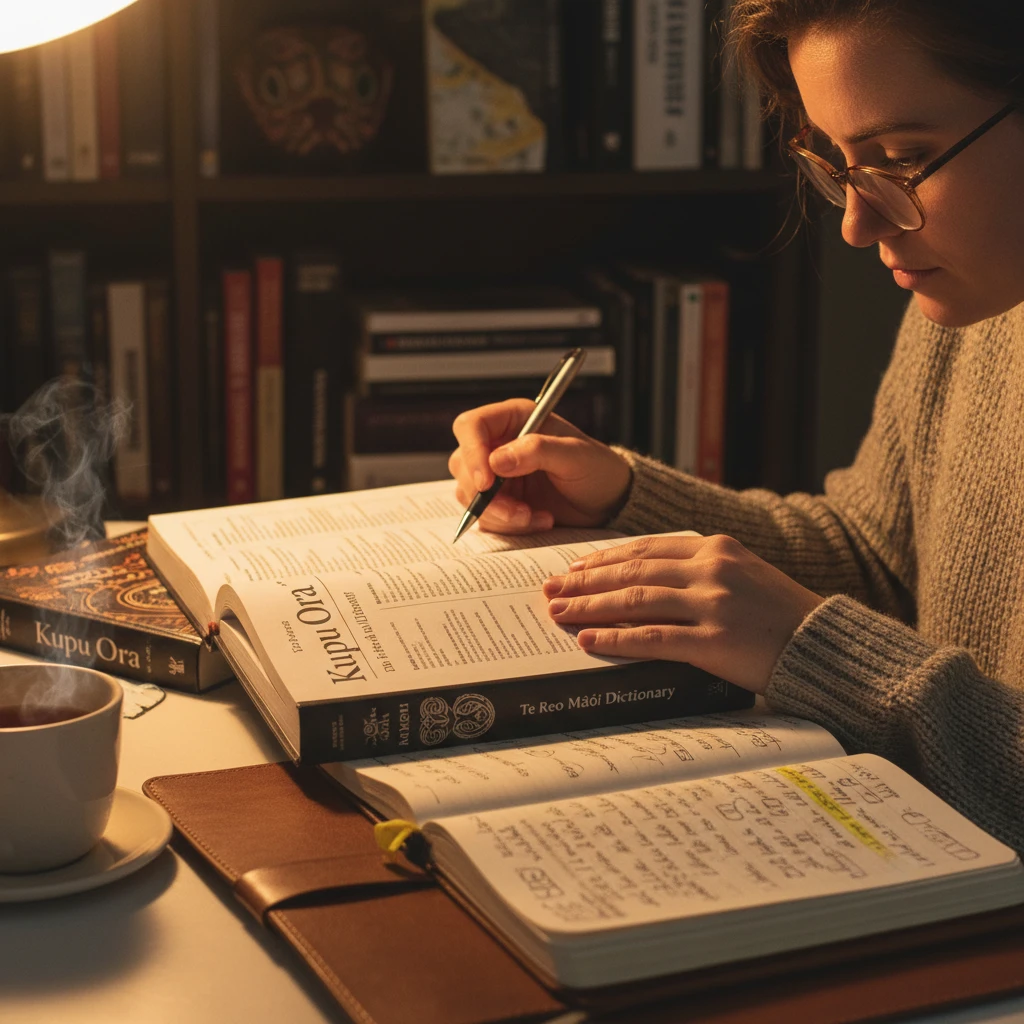 Studying Te Reo Māori