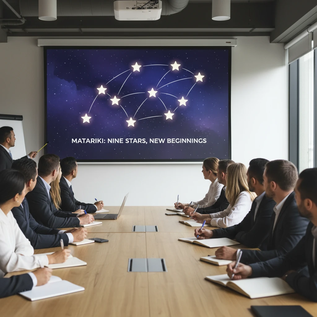 Workshop on the nine stars of Matariki