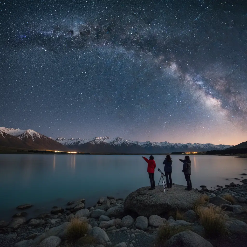Stargazing for Matariki in the South Island dark sky reserve
