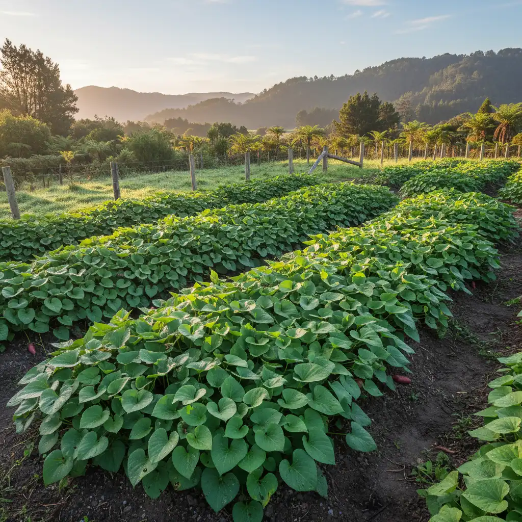 Tupuānuku represents food grown within the earth like kumara