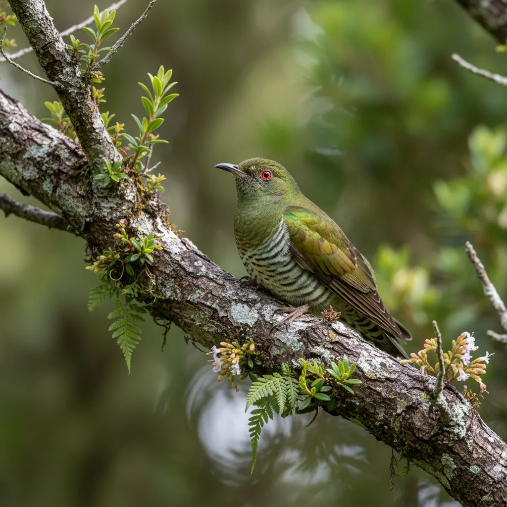 Pīpīwharauroa bird signaling the planting season