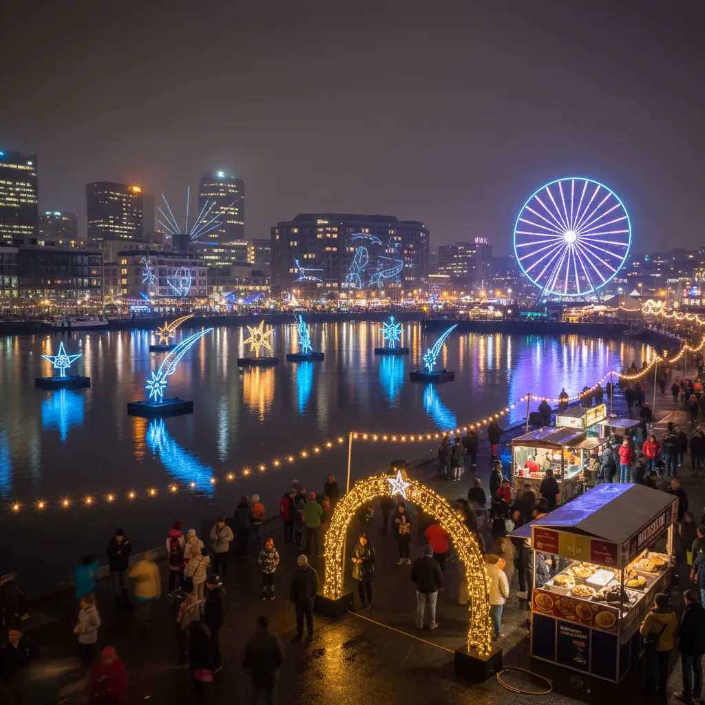 Wellington waterfront dining during Matariki festival