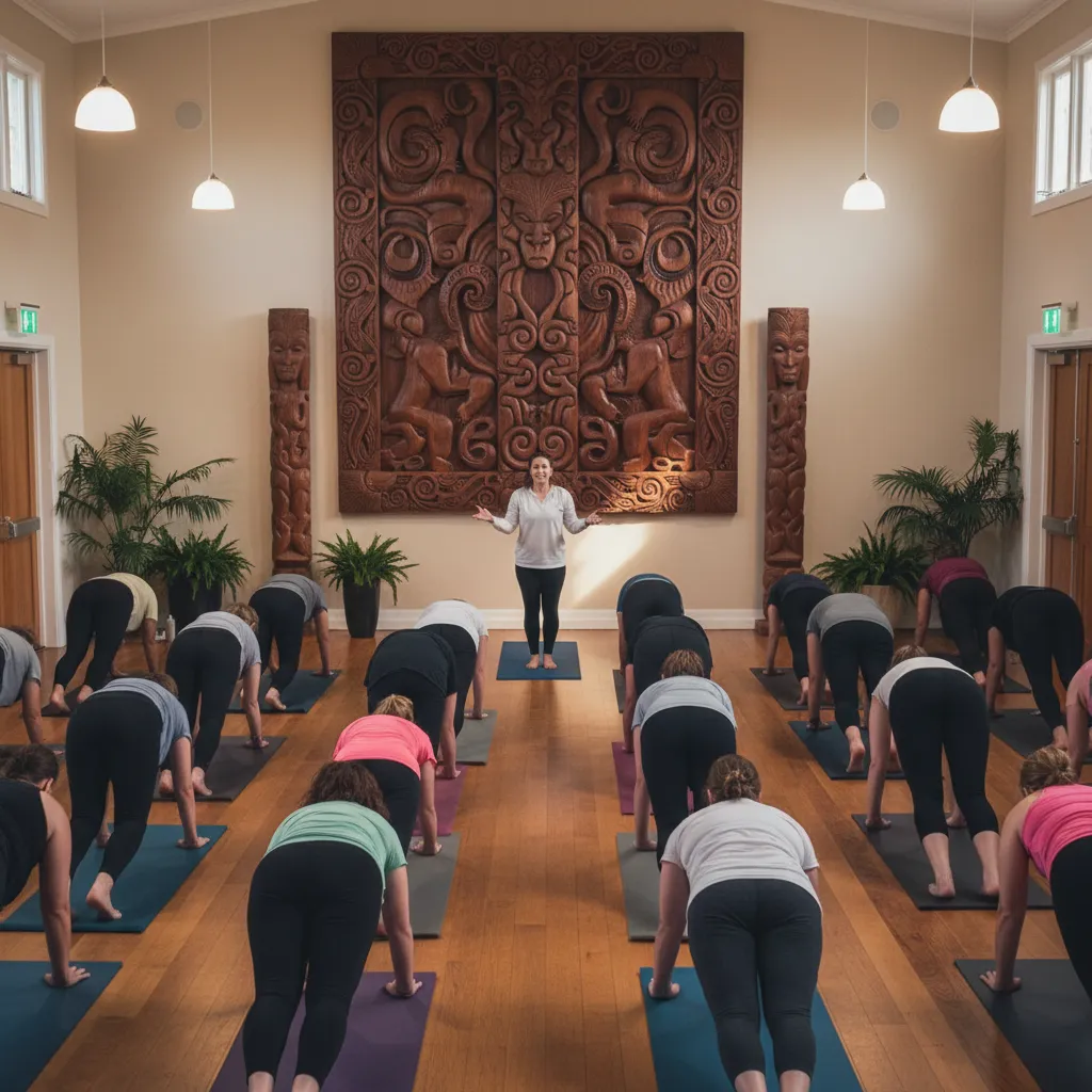 Community Matariki yoga class