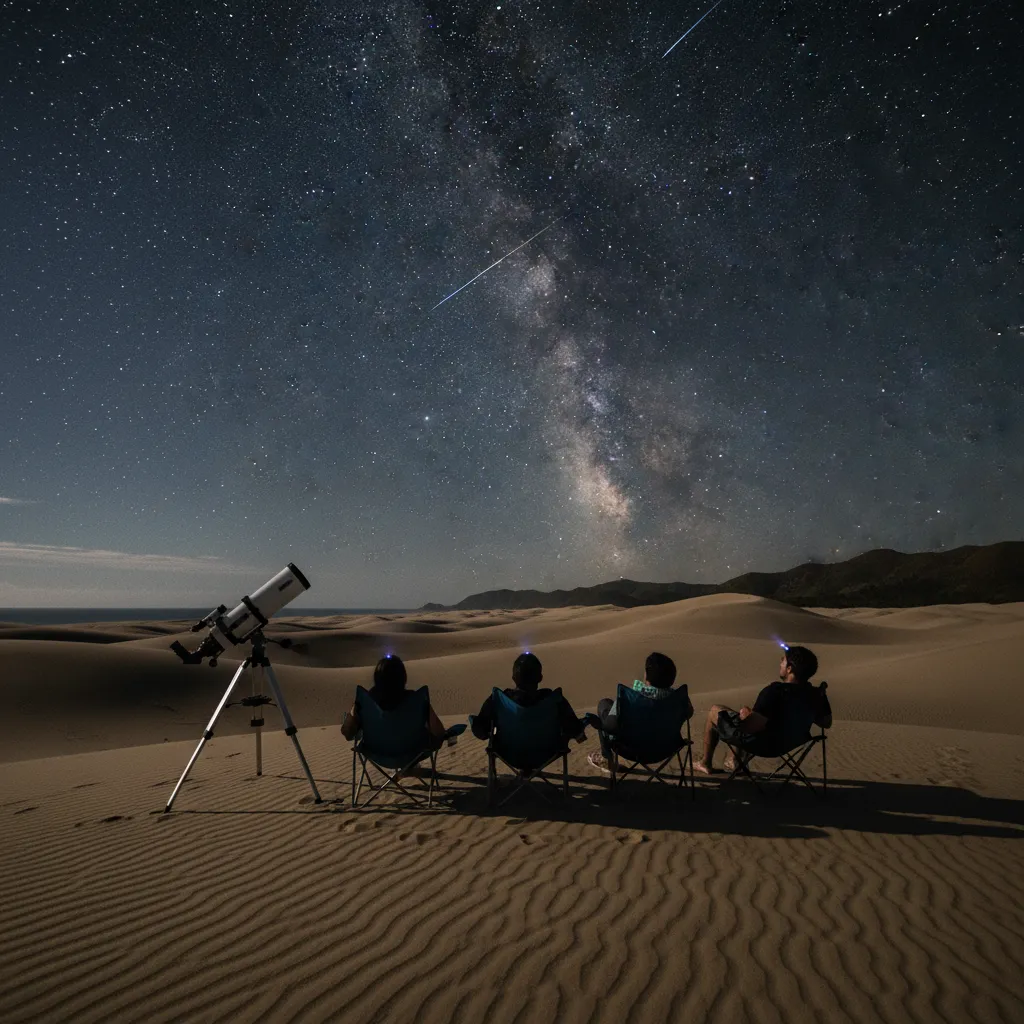 Group stargazing tour on Aotea Great Barrier Island