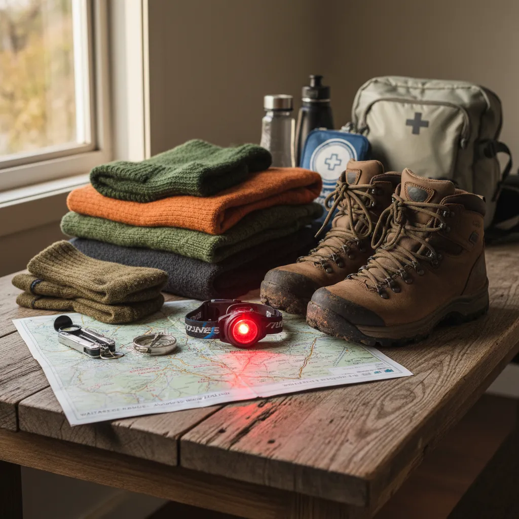 Essential night hiking gear for Waitakere Ranges