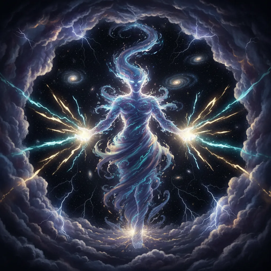 Tāwhirimātea creating the Matariki star cluster