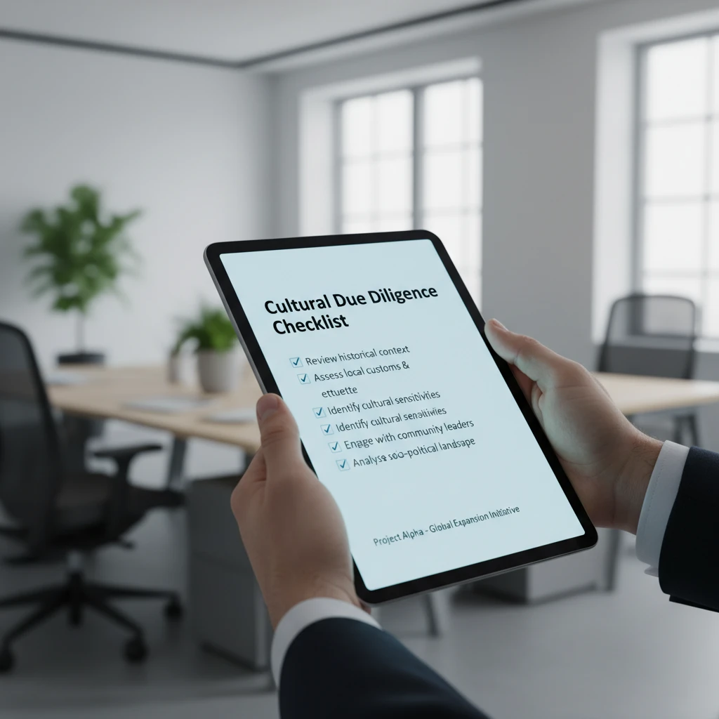 Vetting checklist for cultural authenticity in business