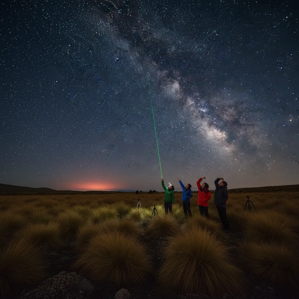 Stargazing tourism in New Zealand Dark Sky Reserve