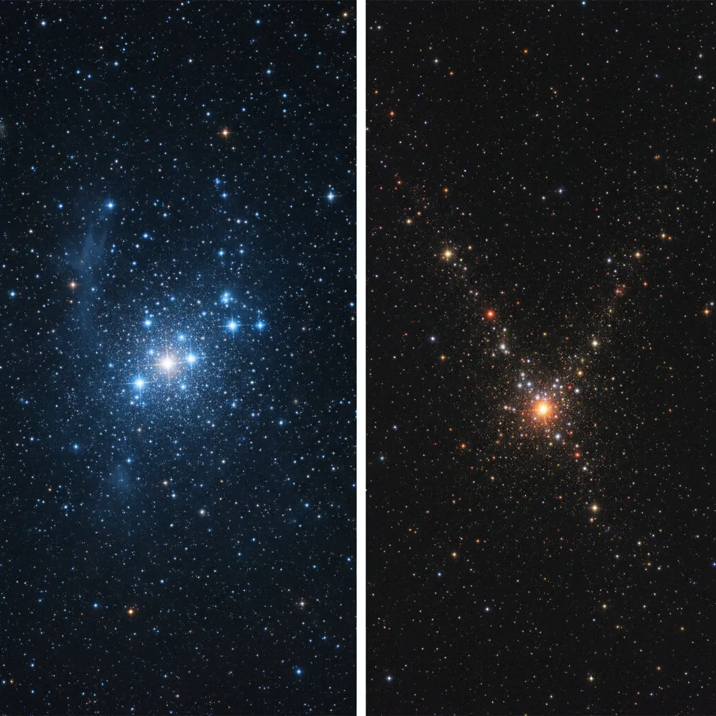 Visual comparison of Matariki and Te Kokota clusters