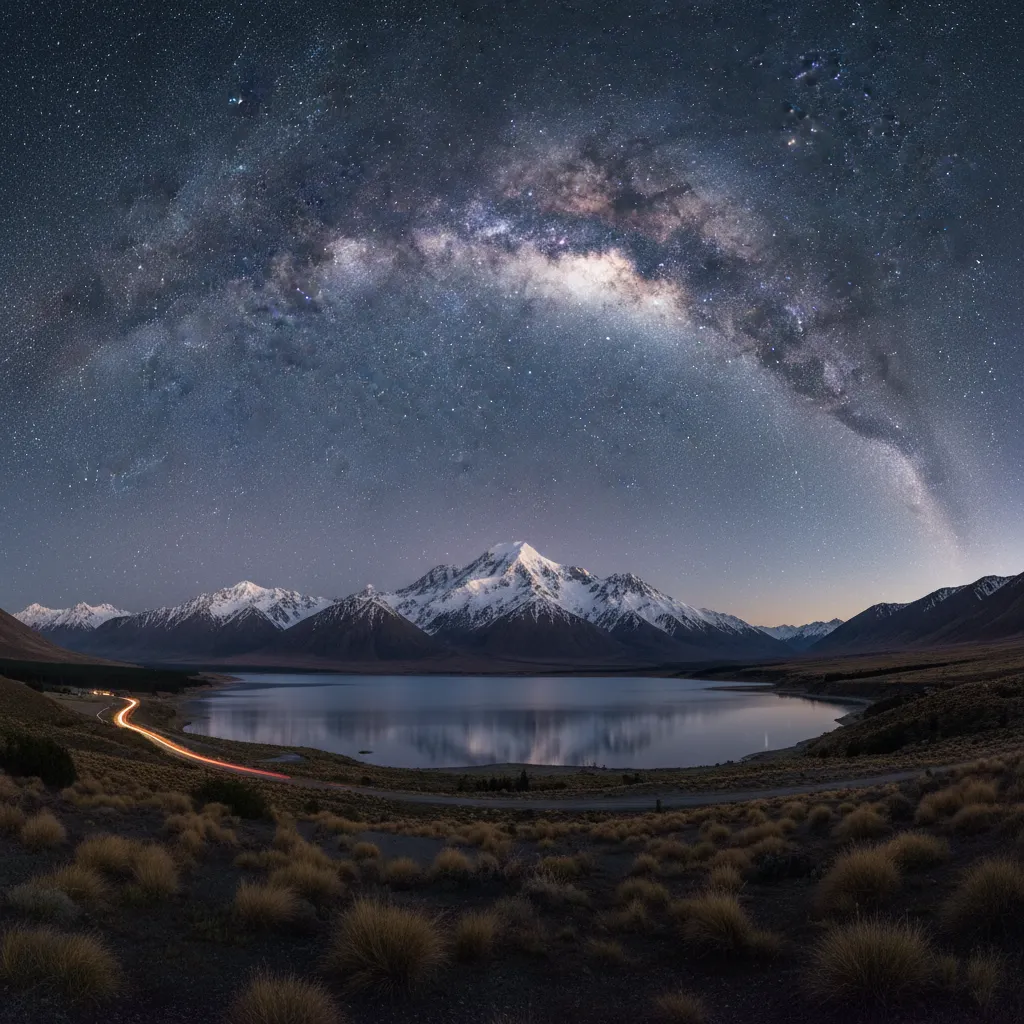 Milky Way over Aoraki Mackenzie Dark Sky Reserve