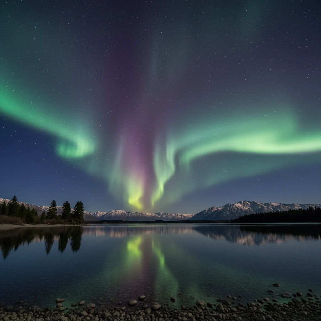 Aurora Australis visible from Wanaka