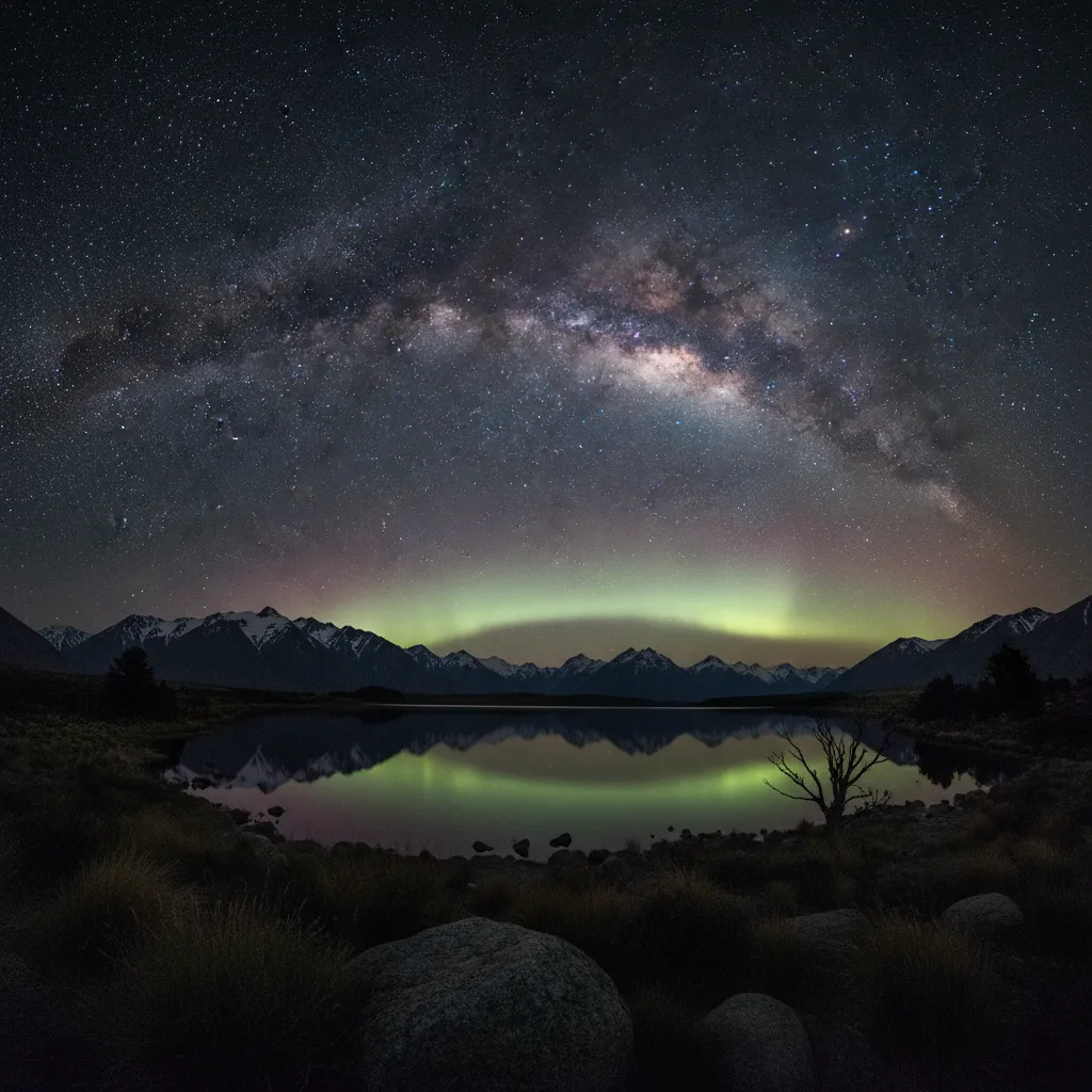 Dark sky stargazing New Zealand without moon interference