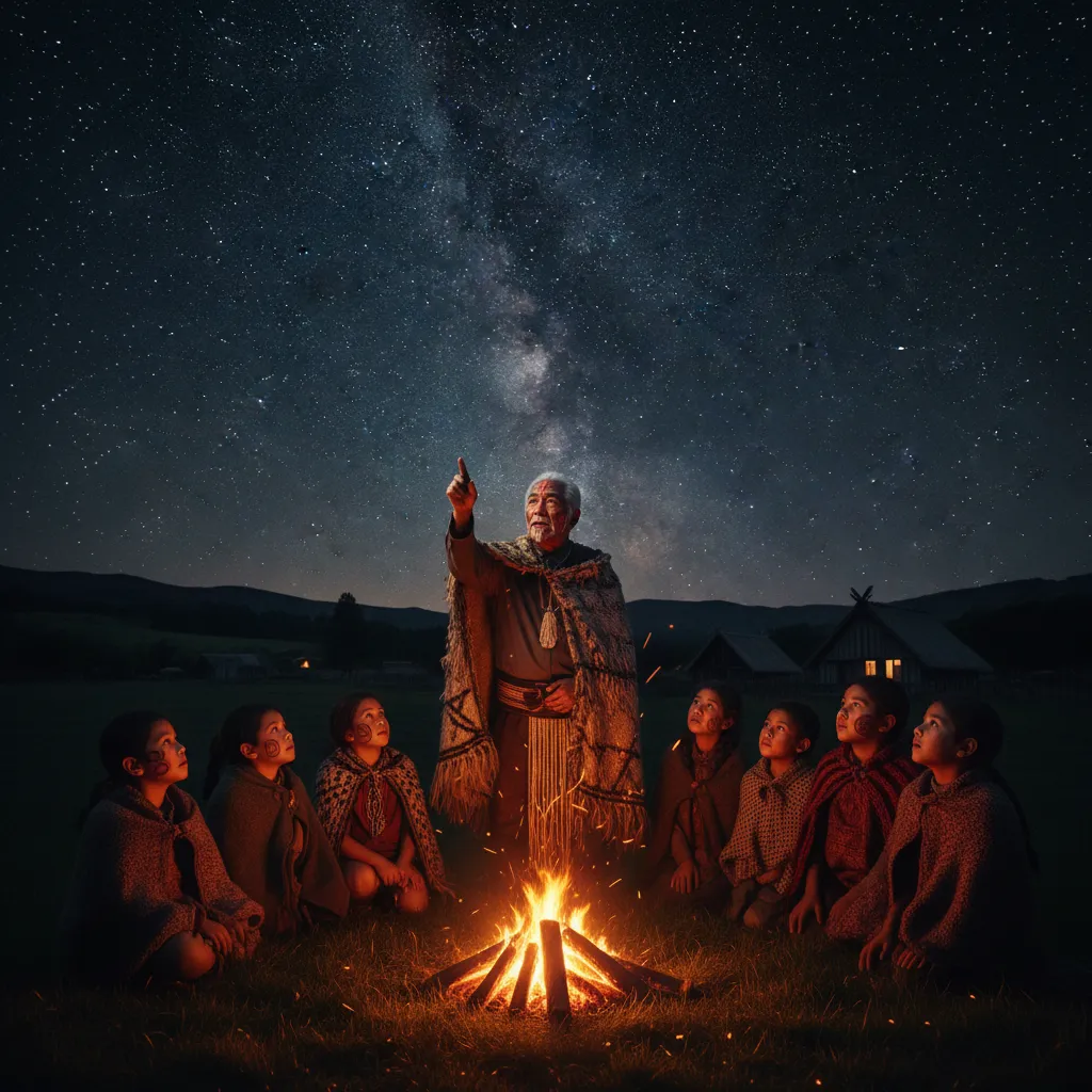 Storytelling and star gazing during Matariki